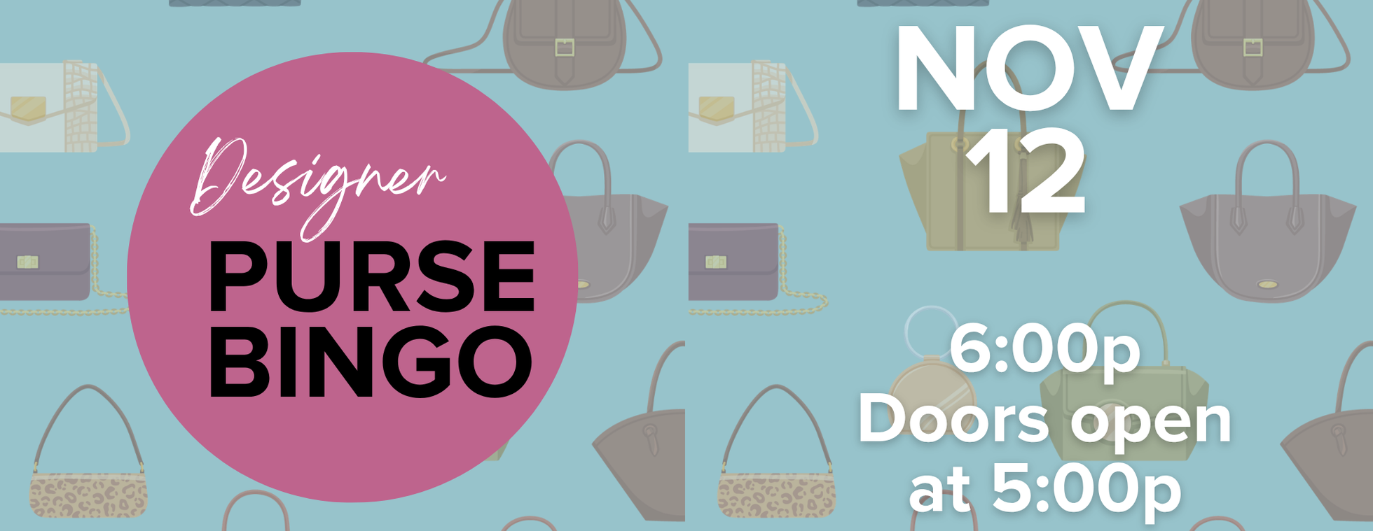 Designer Purse Bingo 2026 SPONSORSHIPS